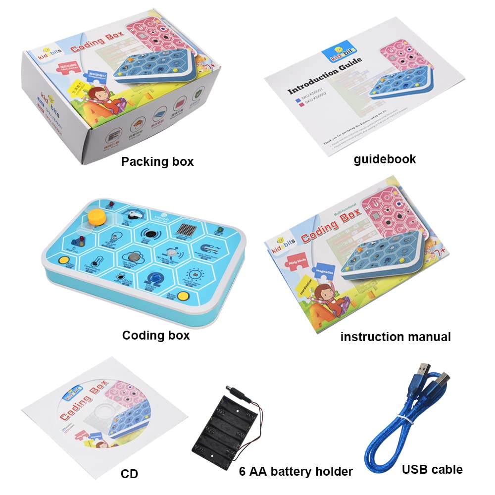Coding Box 1.0 STEM pour Arduino | SteamBots Maroc