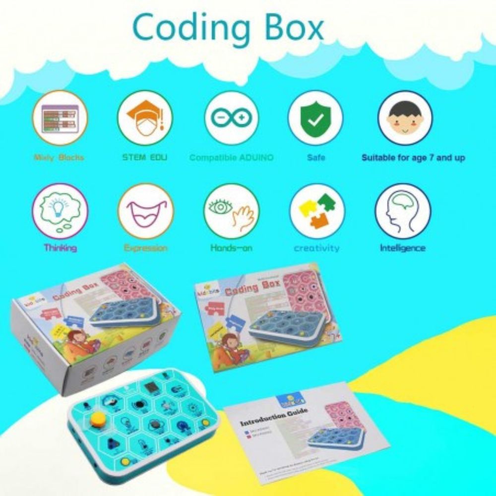 Coding Box 1.0 STEM pour Arduino | SteamBots Maroc