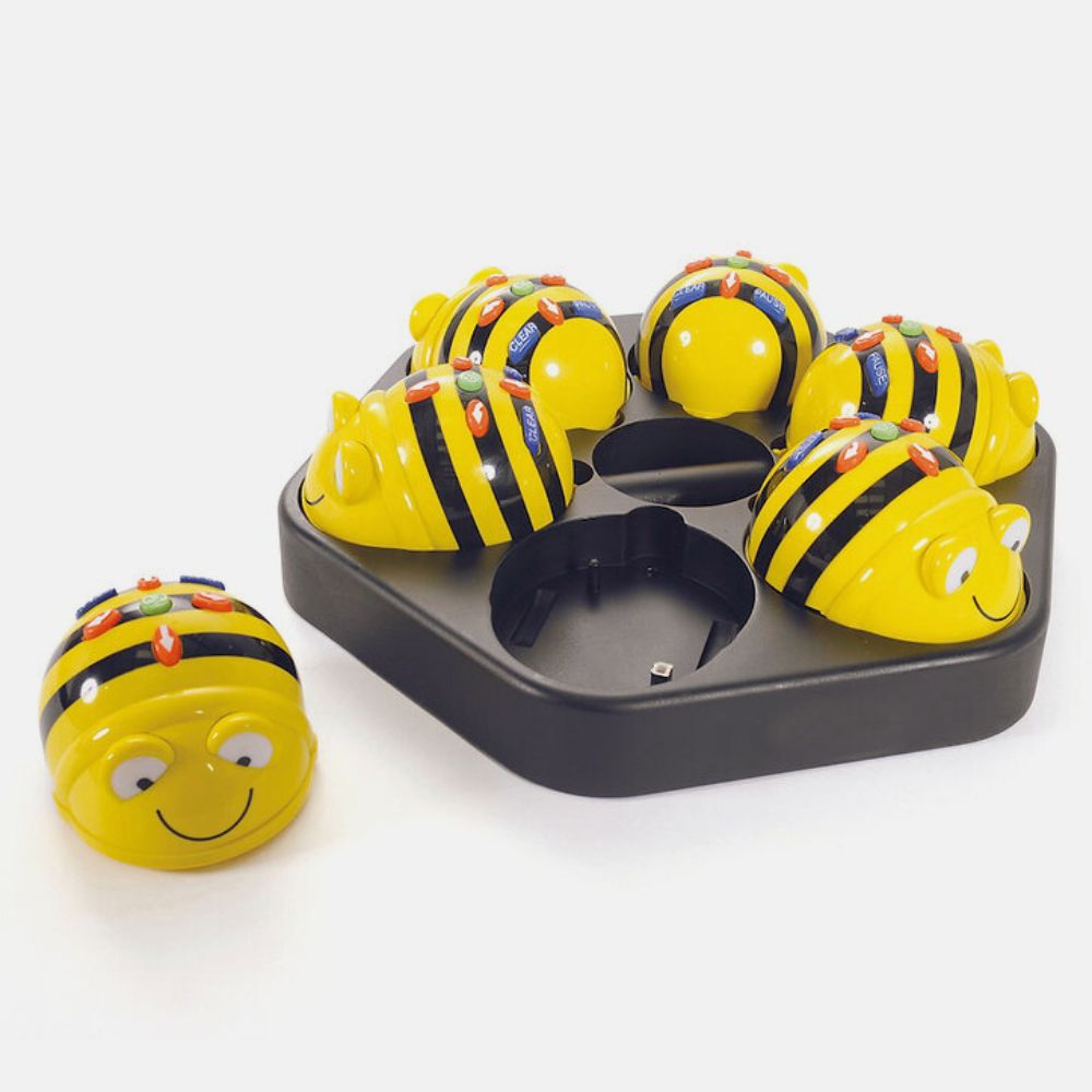Pack Bee-bot® pour une classe (6 unités et station d'accueil)